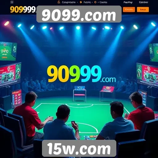 Crescimento da comunidade de jogadores no 9099.com