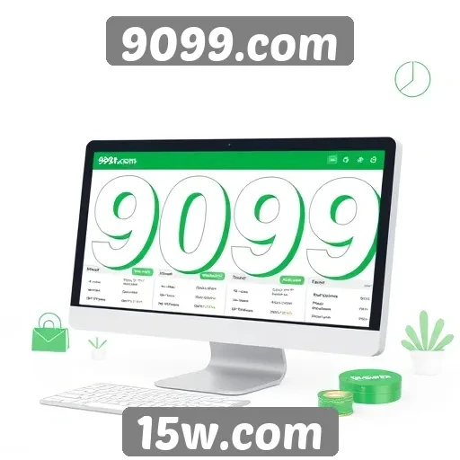 Histórico de crescimento do 9099.com no mercado